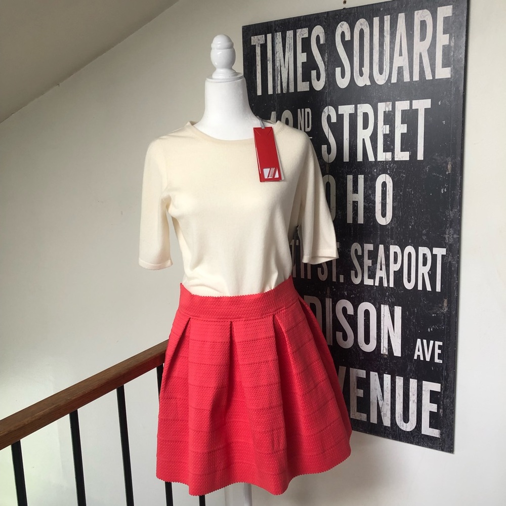 PureCollection Cashmere Cropped T-Shirt
